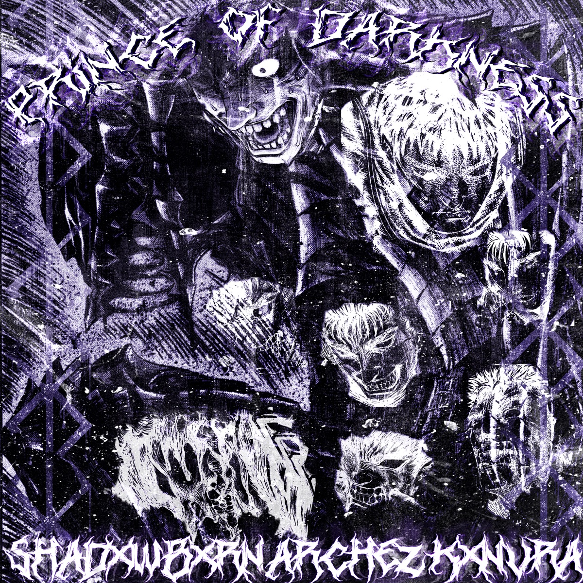 PRINCE OF DARKNESS - Single by SHADXWBXRN, ARCHEZ & KXNVRA album cover