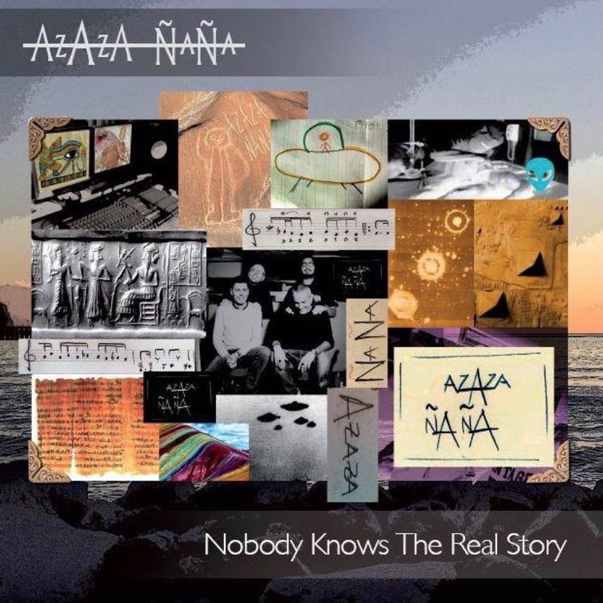Nobody Knows the Real Story (feat. Federico Morra, Pino Ciccarelli & Davide Ferrante) by AzAzA NãNã, Fabrizio Fedele & Gen Cotena album cover