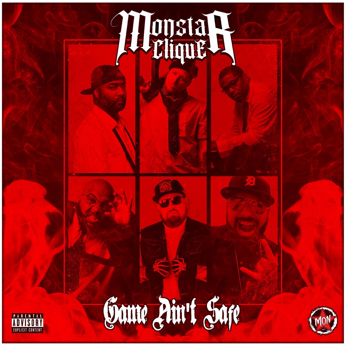 Game Aint Safe - Single by monstar clique album cover