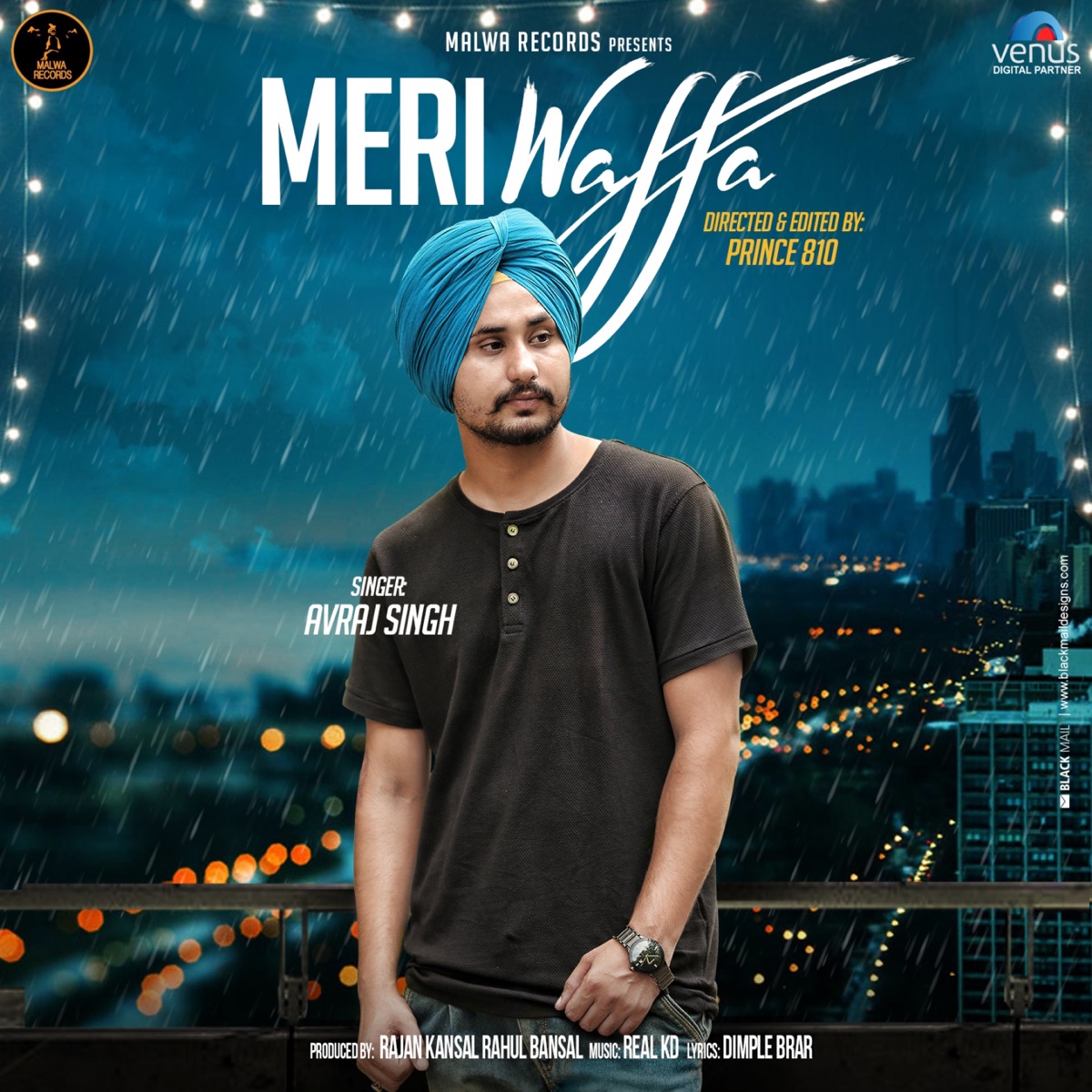 Meri Waffa - Single by Avraj Singh album cover