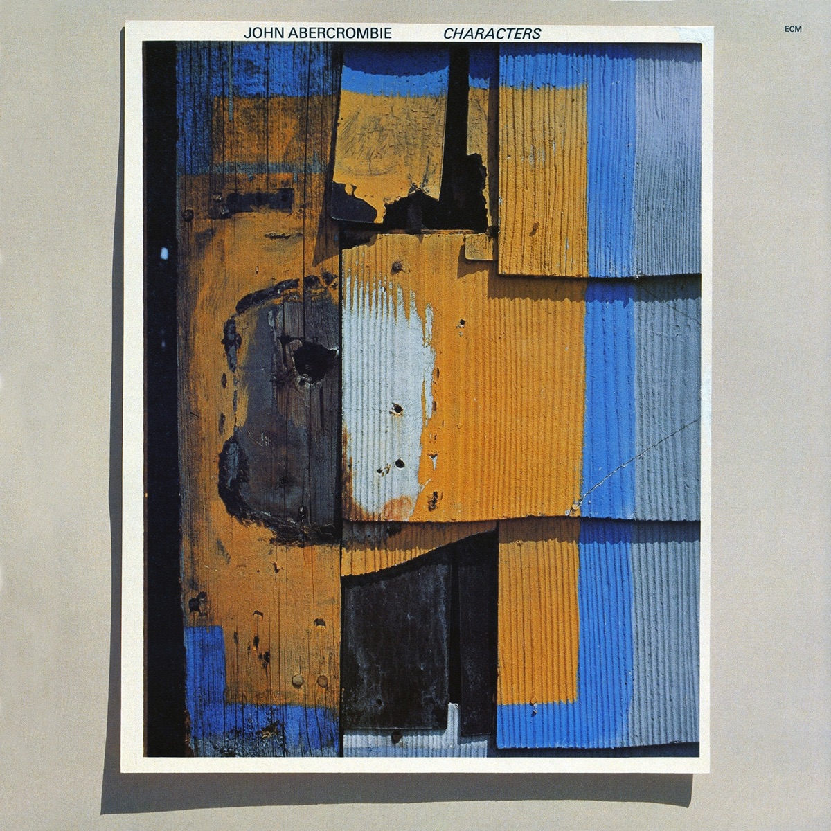 Characters by John Abercrombie album cover