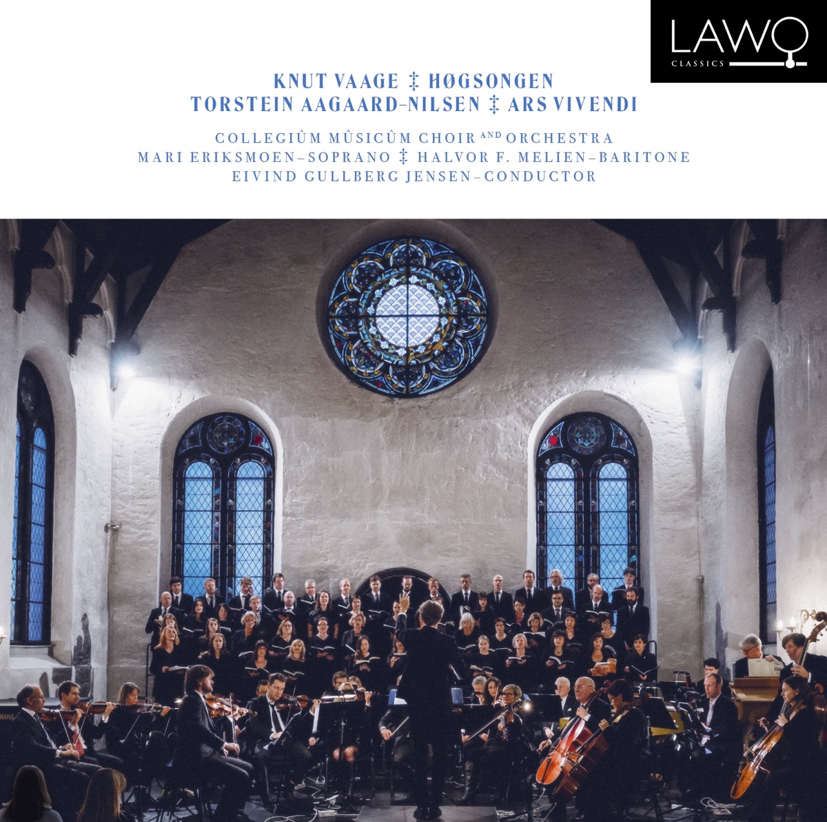 Knut Vaage: Høgsongen / Torstein Aagaard-Nilsen: Ars Vivendi by Collegium Musicum & Eivind Gullberg Jensen album cover