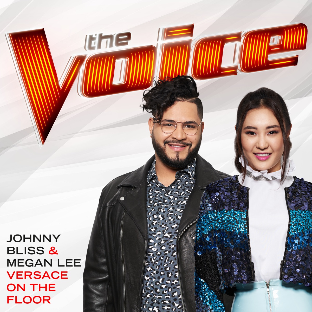 Versace On the Floor (The Voice Performance) - Single by Johnny Bliss & Megan Lee album cover