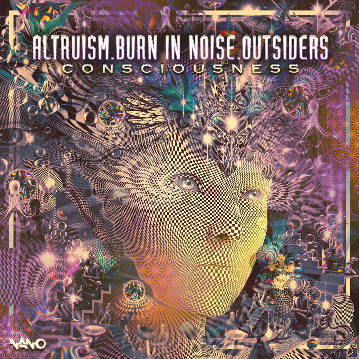 Consciousness - Single by Altruism, Burn in Noise & Outsiders album cover