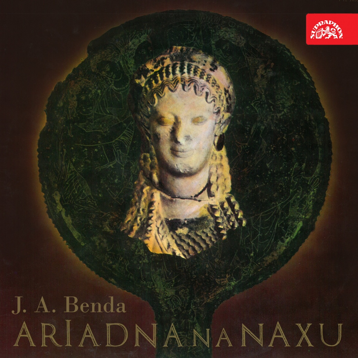 Benda: Ariadne auf Naxos by Jana Jonášová, Marie Tomášová, Vlastimil Fišar, Viola Zinková, Milan Munclinger & Ars Rediviva album cover