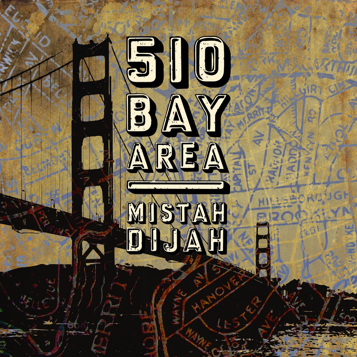 510 Bay Area - EP by Mistah Dijah album cover