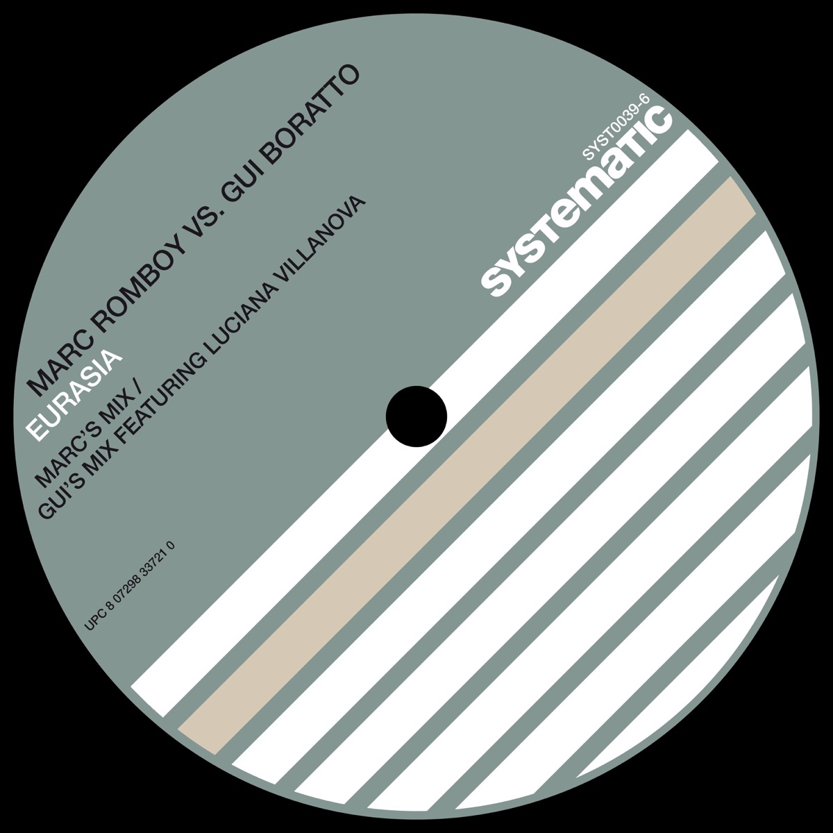 Eurasia - EP by Marc Romboy vs. Gui Boratto album cover