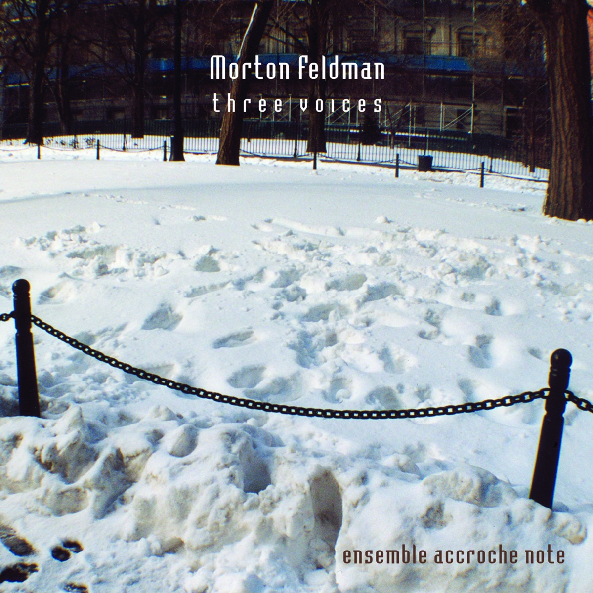 Three Voices (Franck O'Hara) by Françoise Kubler, Marie Madeleine Koebele, Laura Zimmerman & Accroche Note album cover