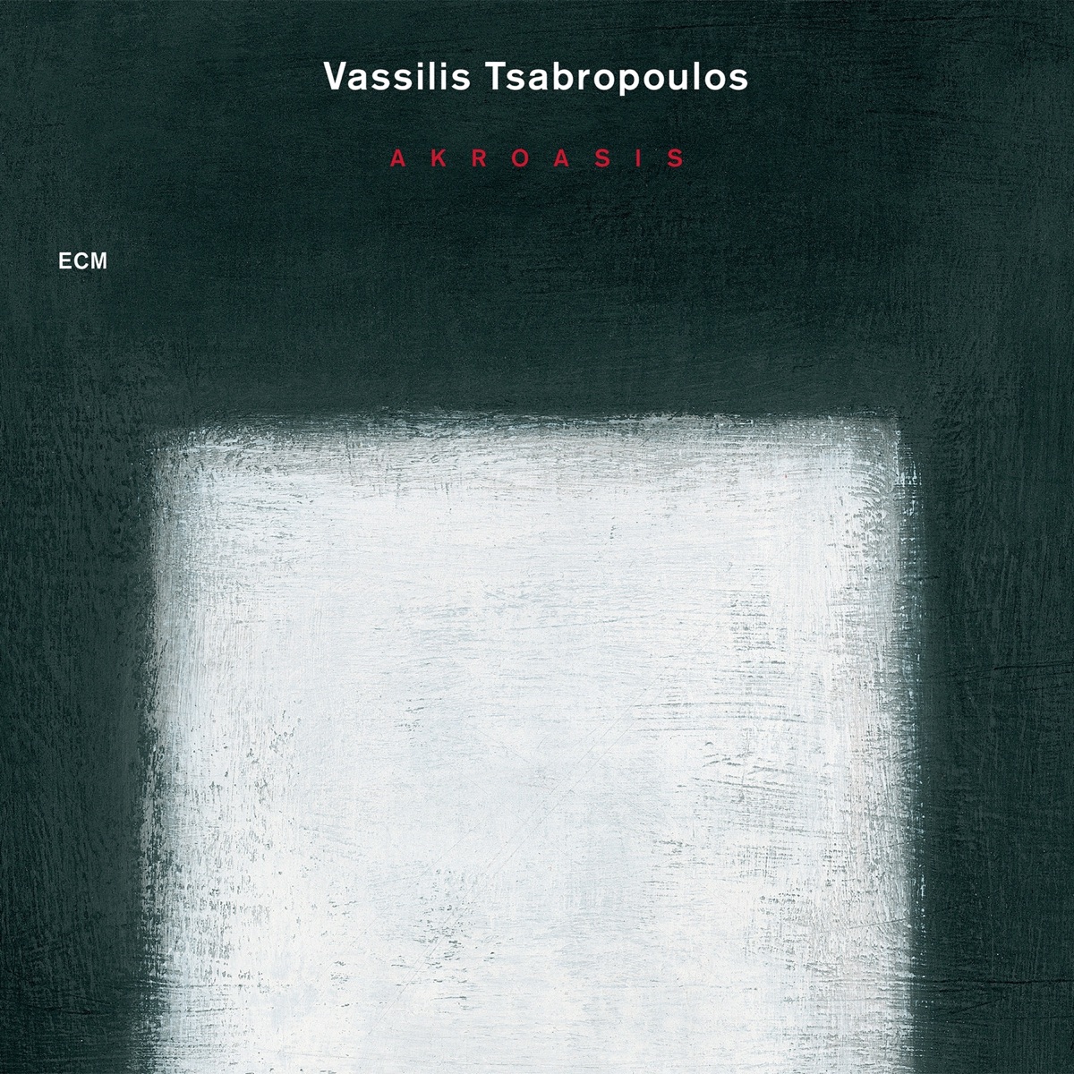 Vassilis Tsabropoulos: Akroasis by Vassilis Tsabropoulos album cover