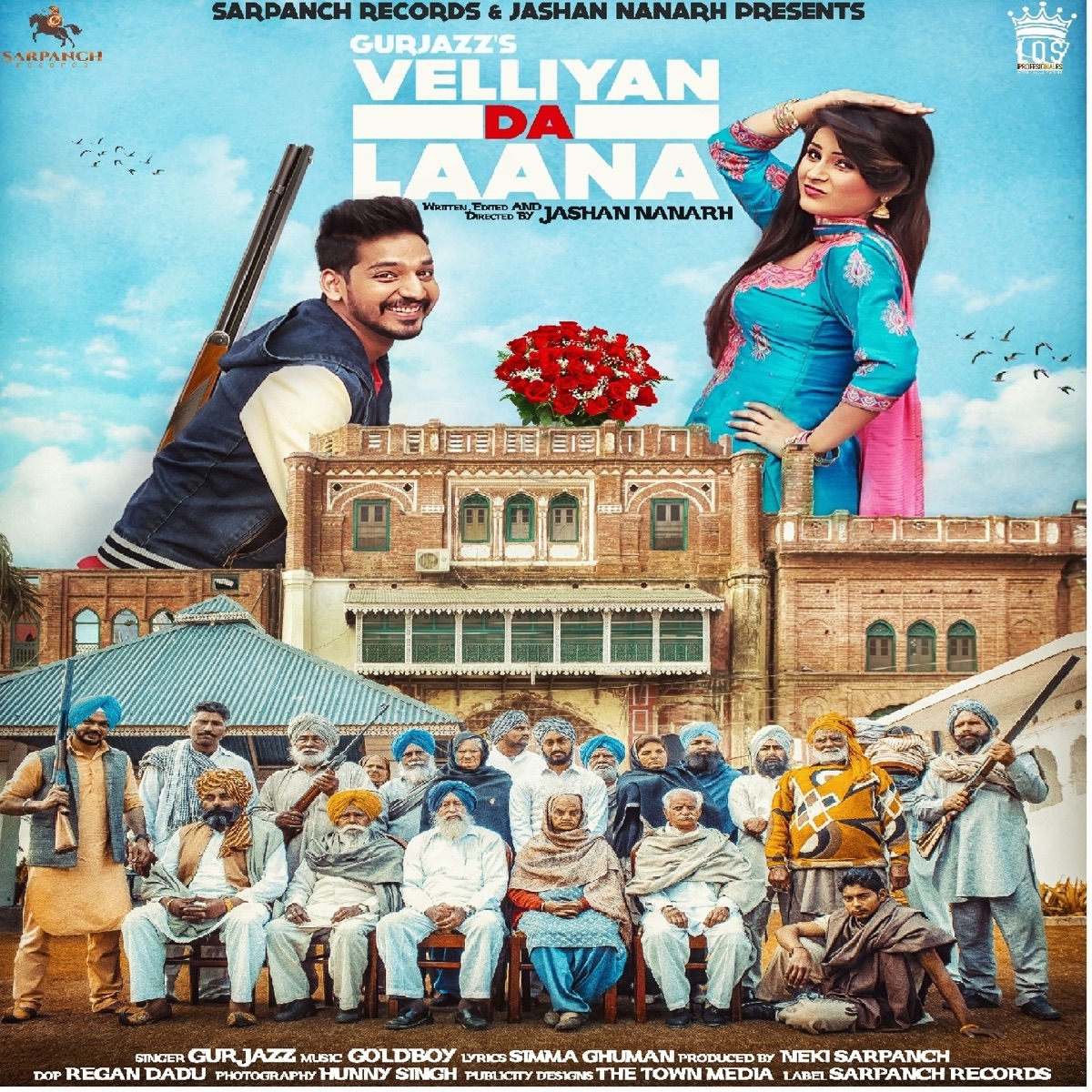Velliyan Da Laana - Single by Gurjazz album cover