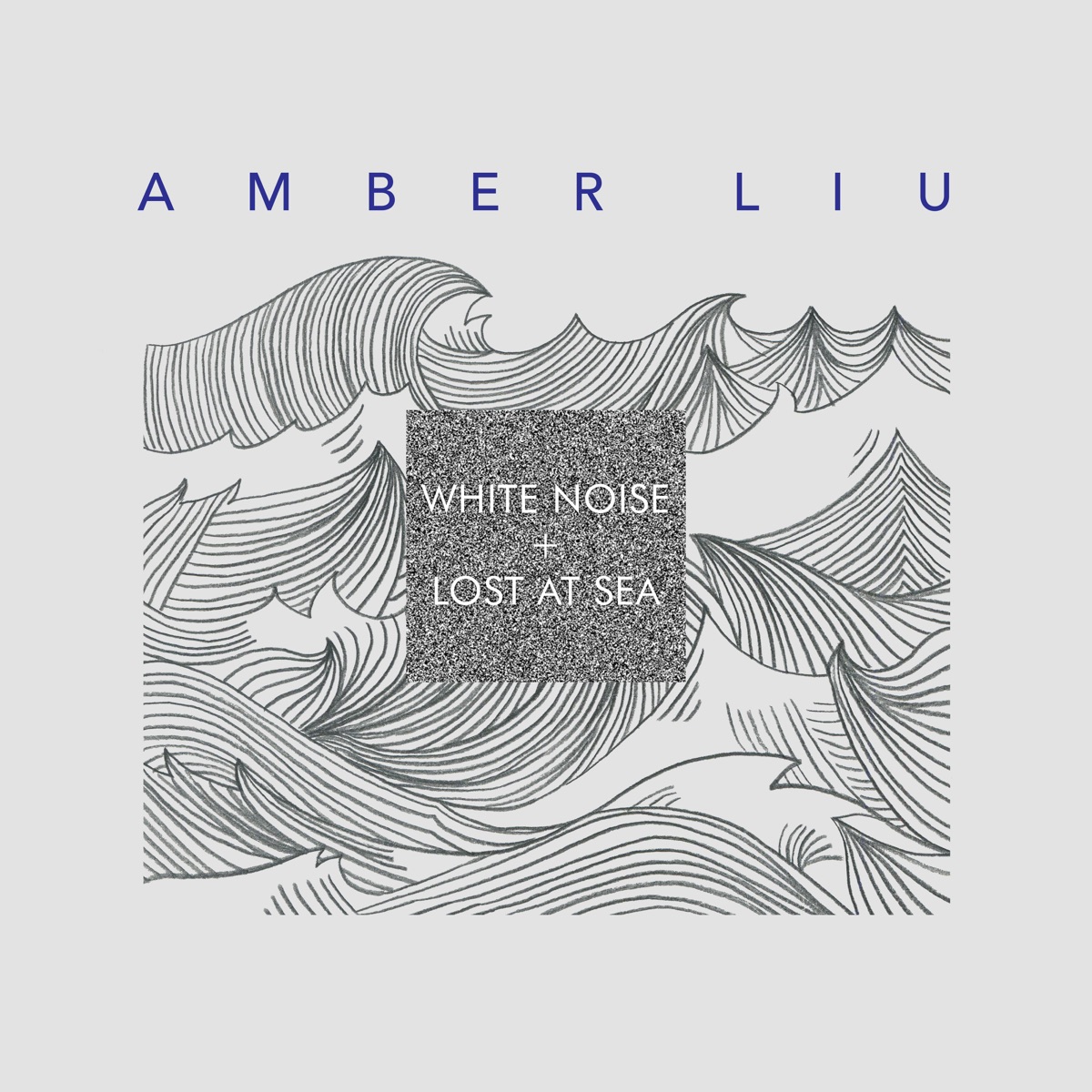 WHITE NOISE + LOST AT SEA - Single by Amber Liu album cover
