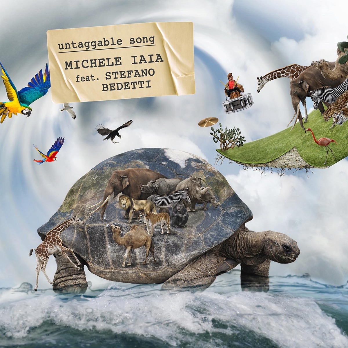 Untaggable Song (feat. Stefano Bedetti) - Single by Michele Iaia album cover