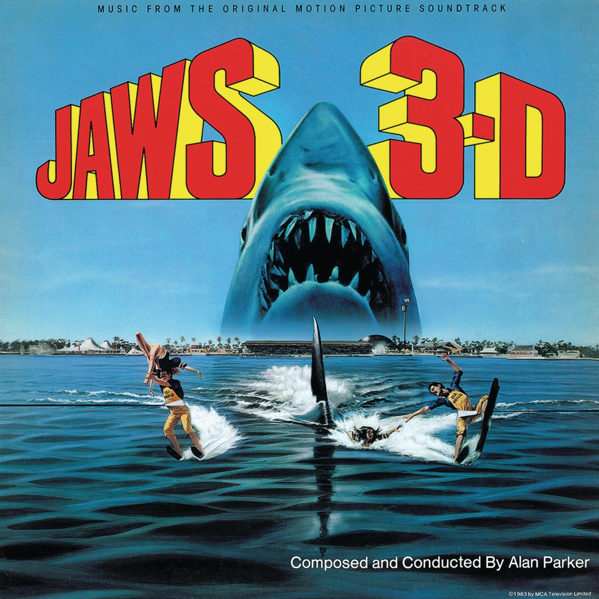 Jaws 3-D (Original Motion Picture Soundtrack) by Alan Parker album cover