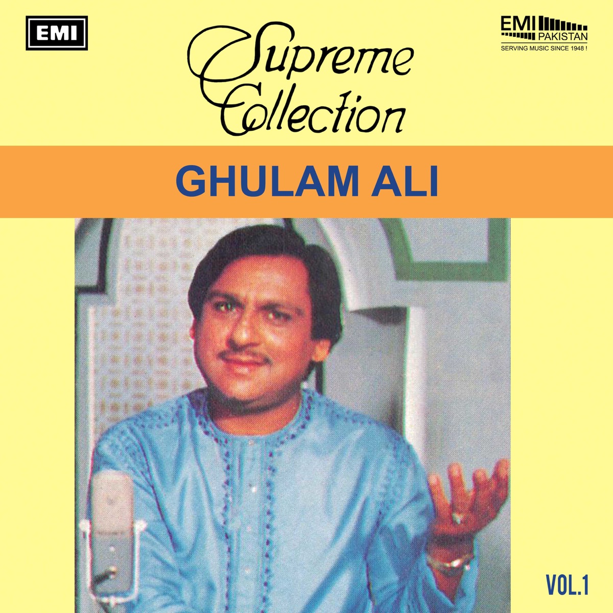 Supreme Collection by Ghulam Ali album cover