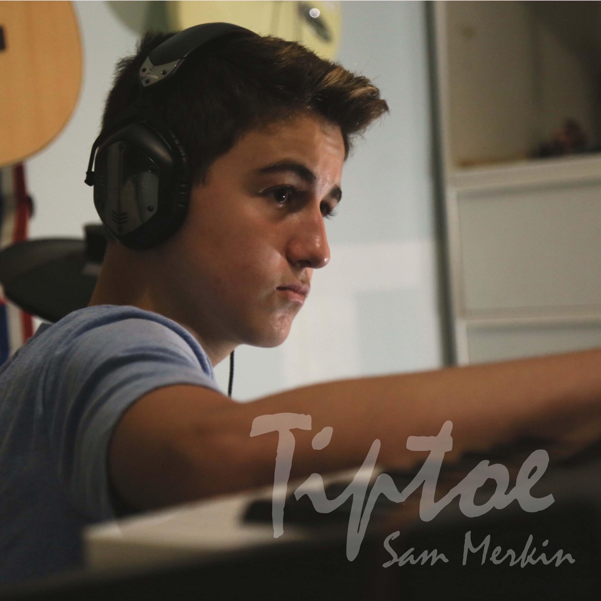 Tiptoe - Single by Sam Merkin album cover
