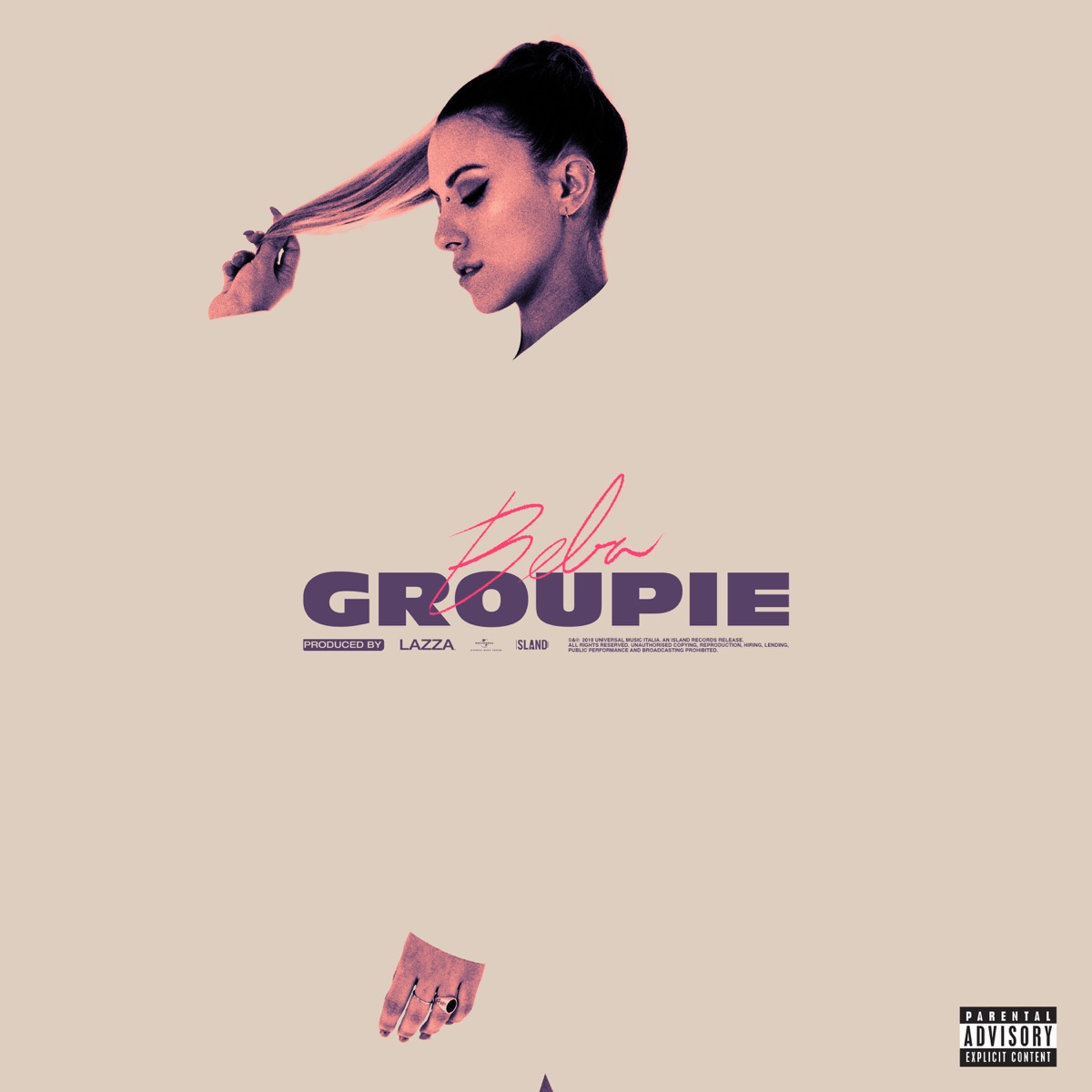 Groupie - Single by Beba album cover