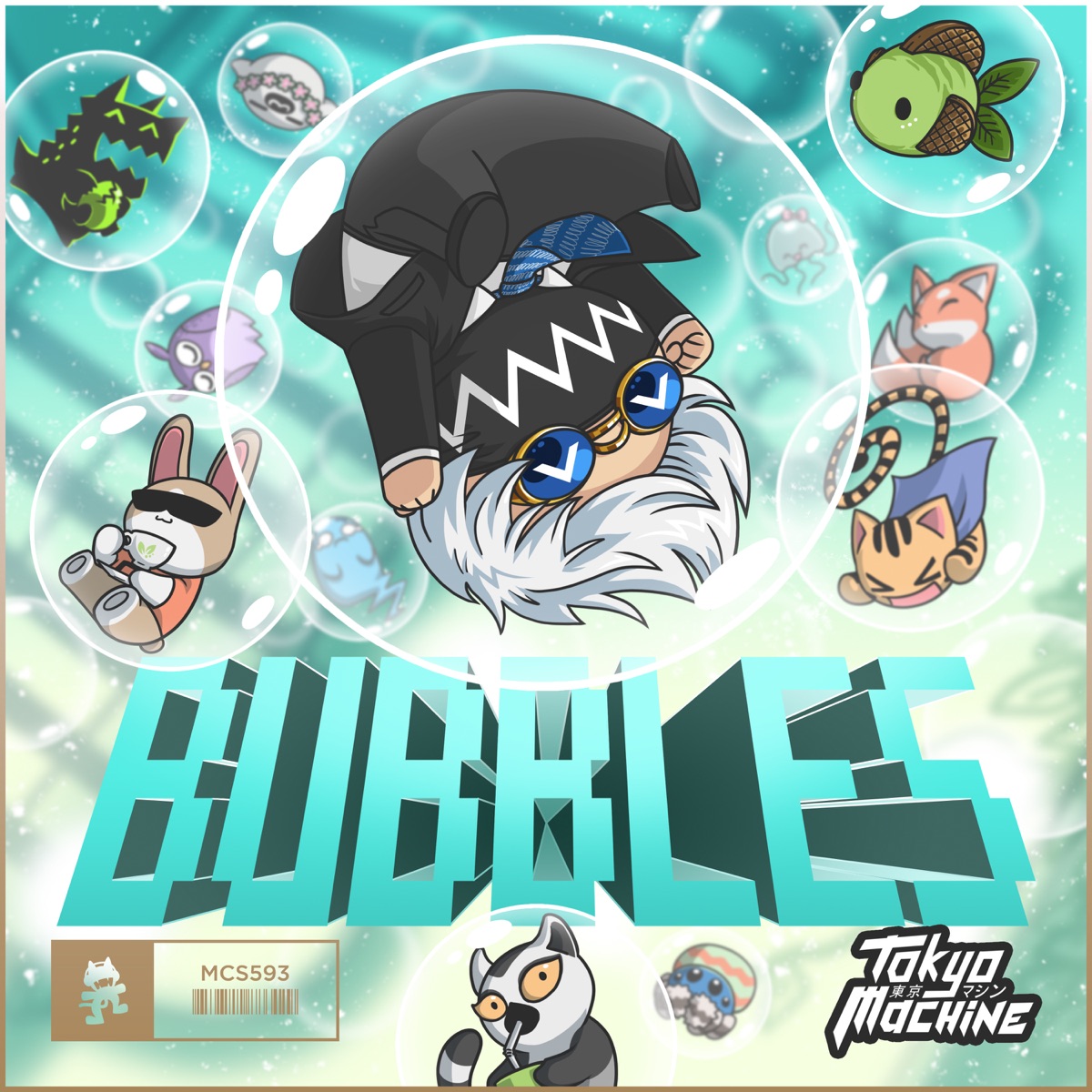 Bubbles - Single by Tokyo Machine album cover