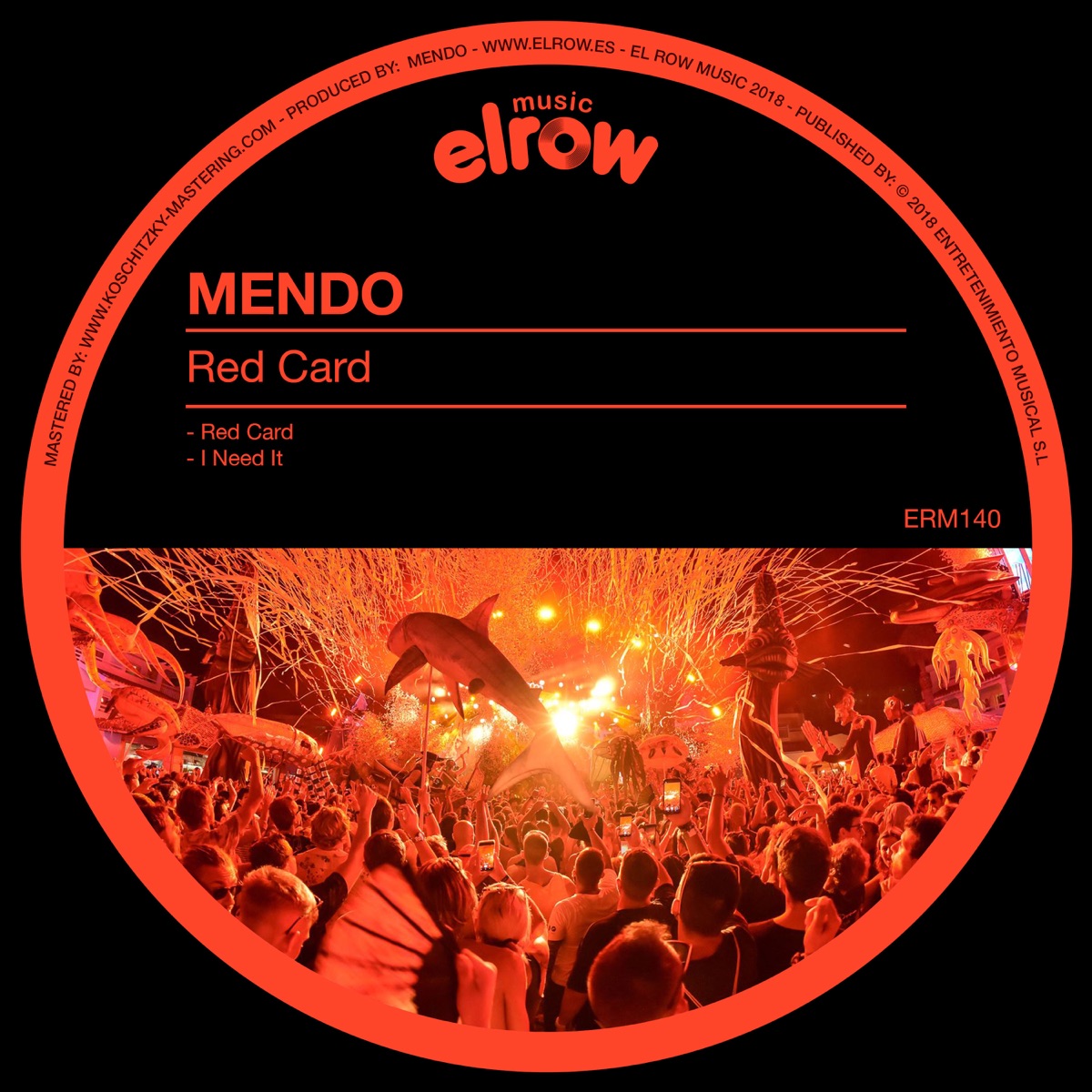 Red Card - Single by Mendo album cover