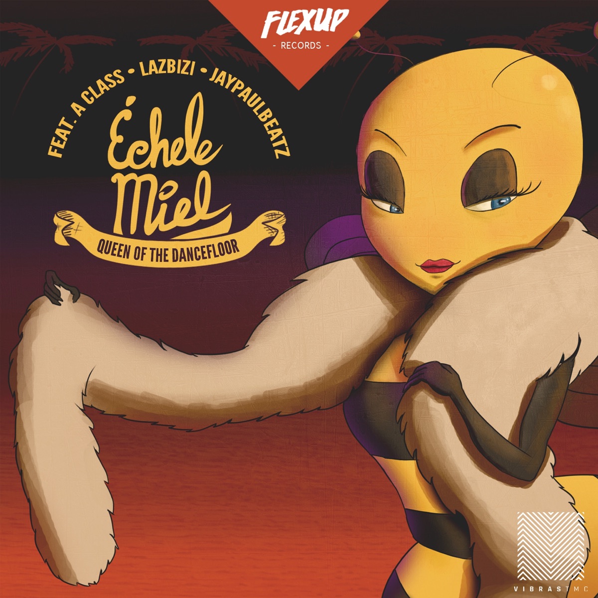 Queen of the Dance Floor (feat. A Class, Lazbizi & Jaypaulbeatz) - Single by Échele Miel album cover