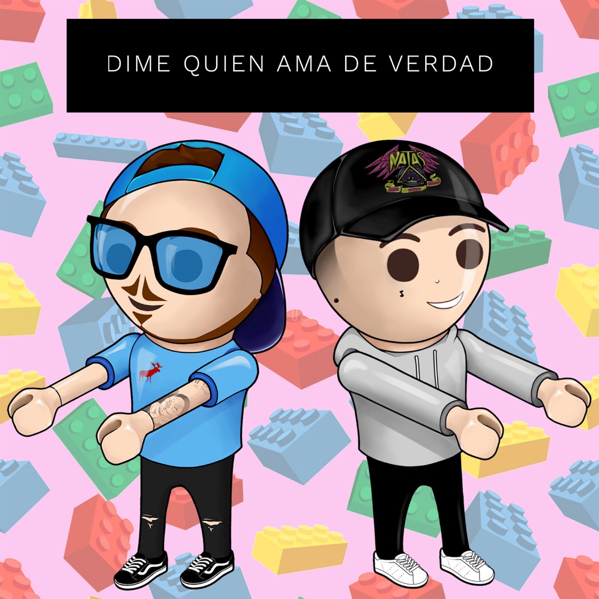 Dime Quien Ama de Verdad - Single by Fer Palacio & Axel Caram album cover