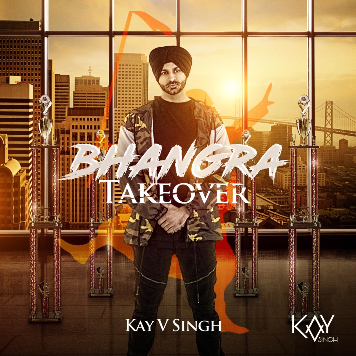 Bhangra Takeover by Kay v Singh album cover