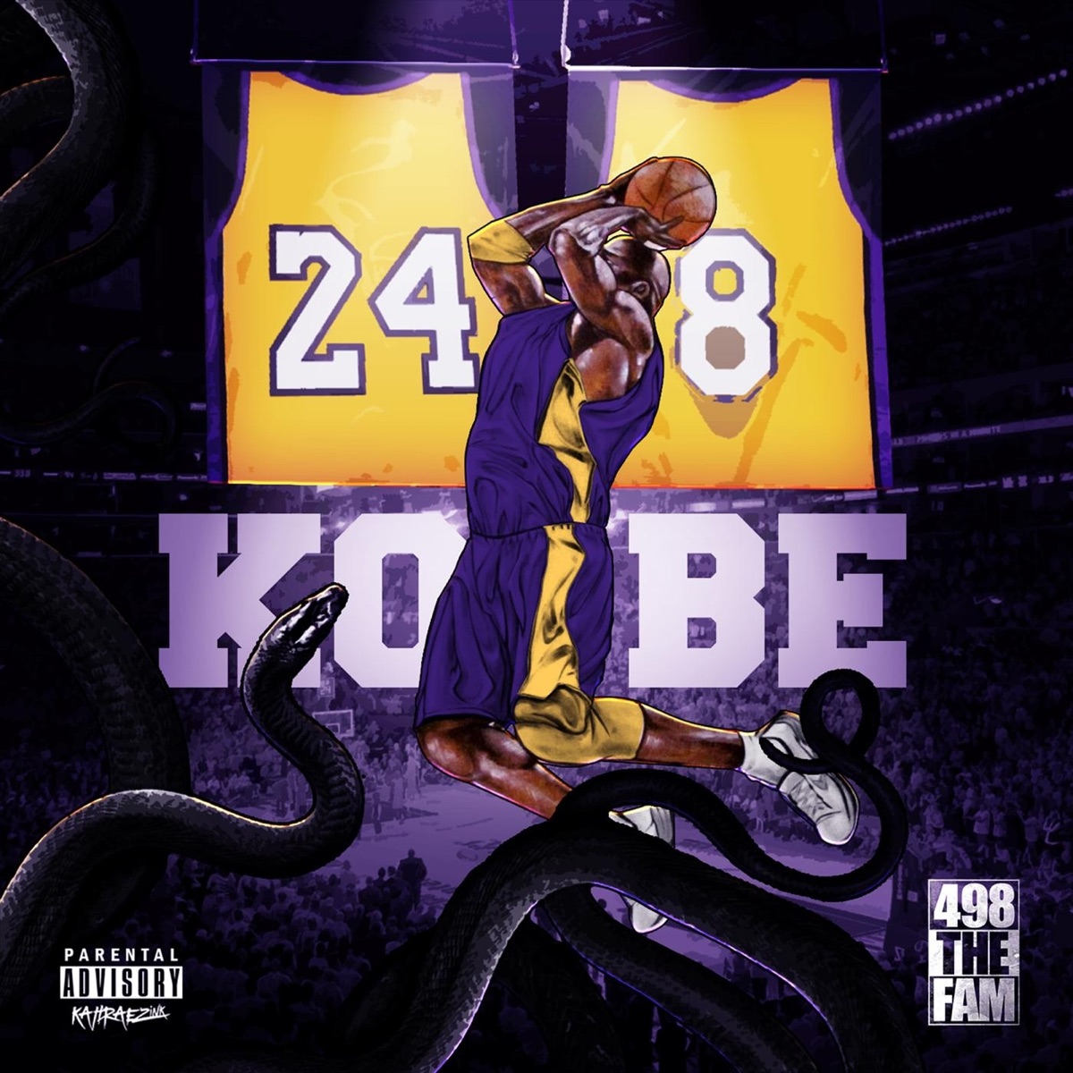 24-8 Kobe - Single by 498 the Fam album cover