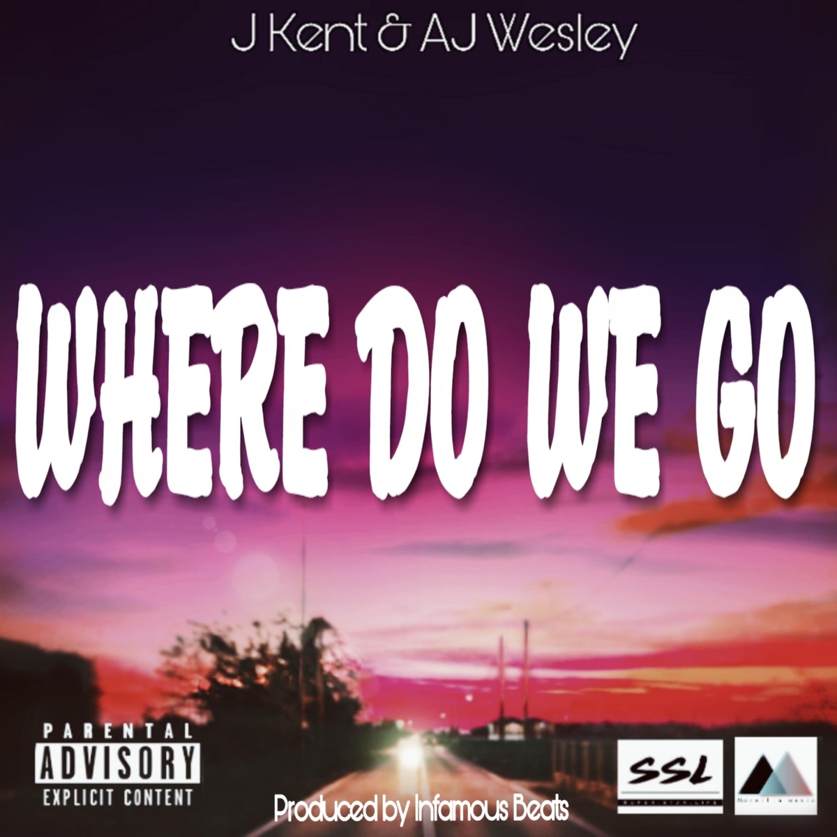 Where Do We Go - Single by J Kent & AJ Wesley album cover