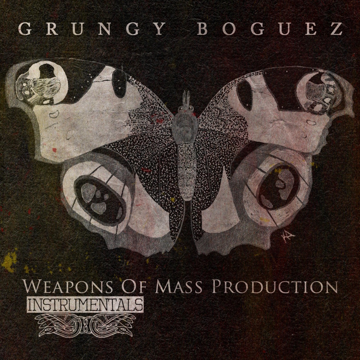 Weapons of Mass Production Instrumentals by Grungy Boguez album cover