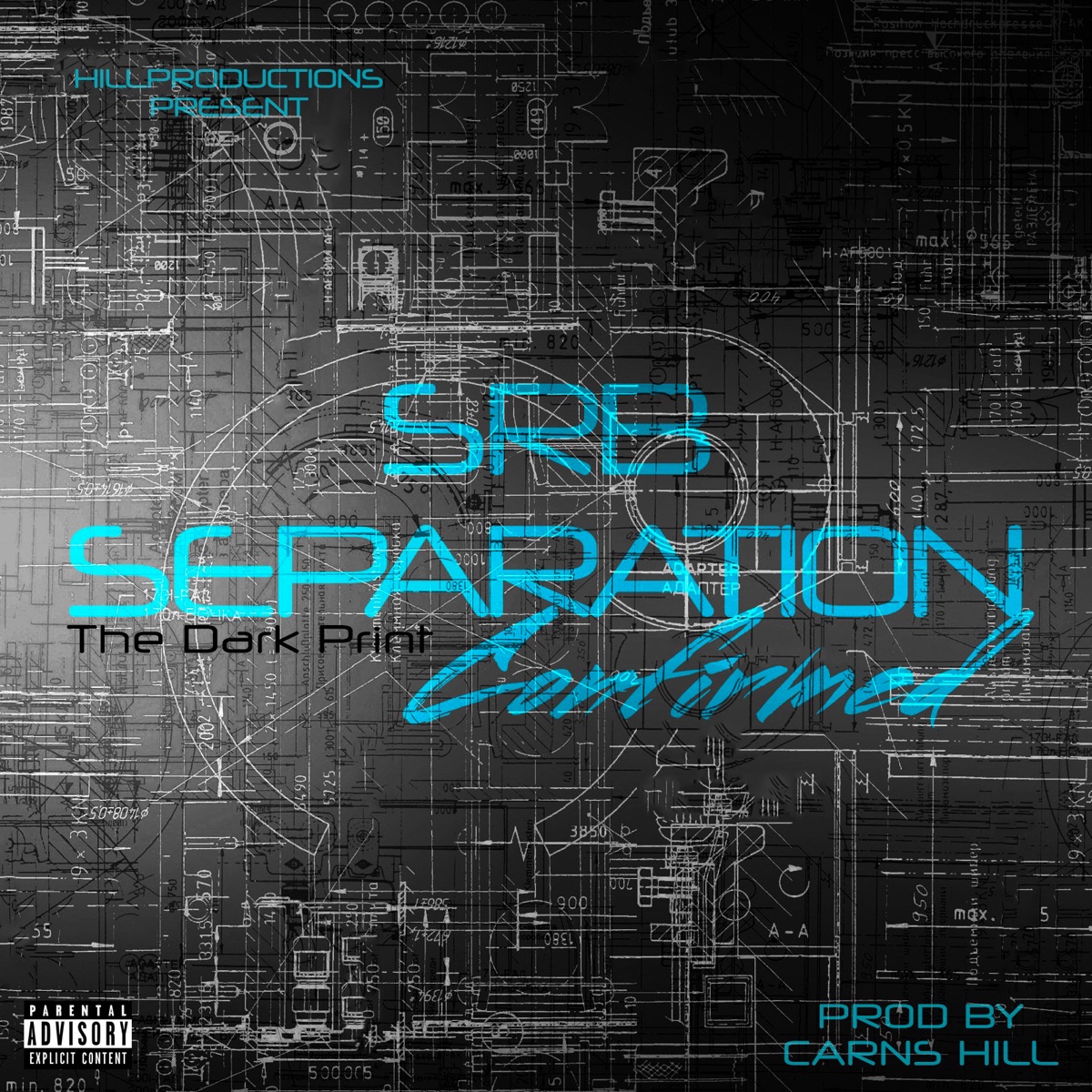 Srb Separation Confirmed (The Dark Print) by Carns Hill album cover