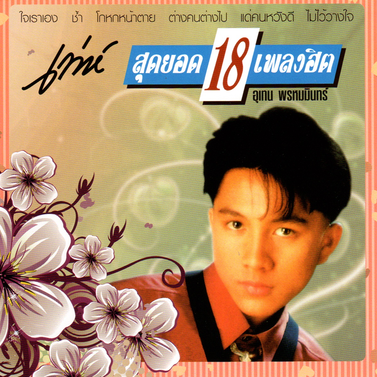 สุดยอด 18 เพลงฮิต by Teh Utain Prommin album cover