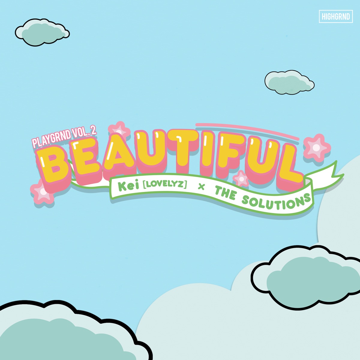 BEAUTIFUL - Single by Kei & THE SOLUTIONS album cover