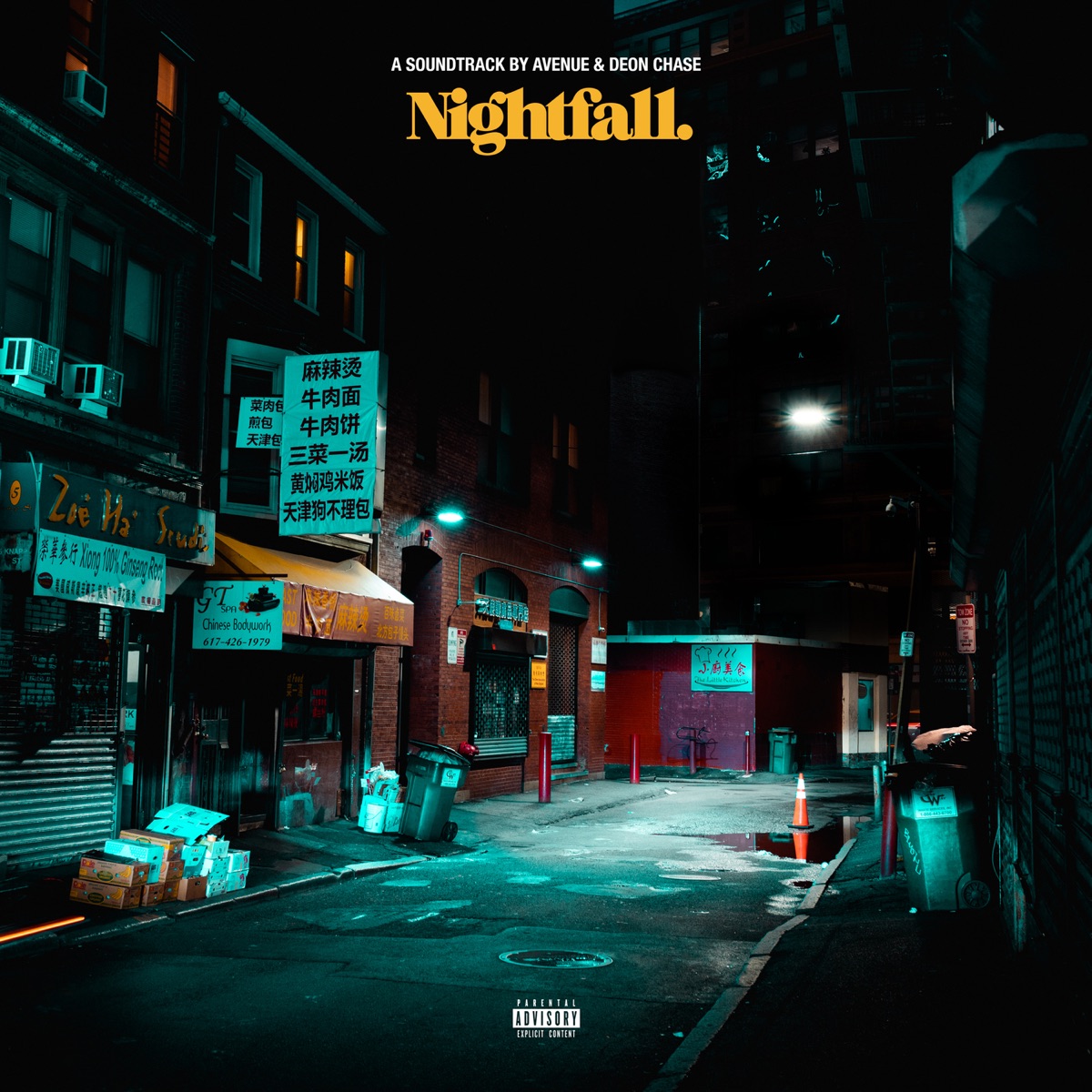 Nightfall. by AvenueBLVD & Deon Chase album cover