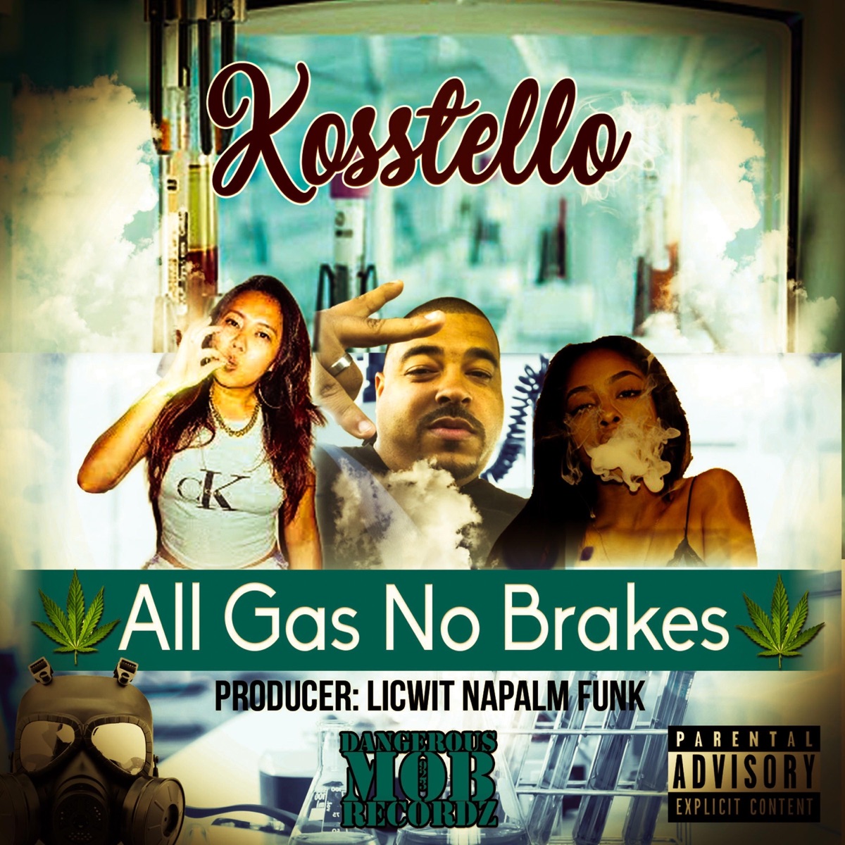 All Gas No Breaks - Single by Kosstello album cover
