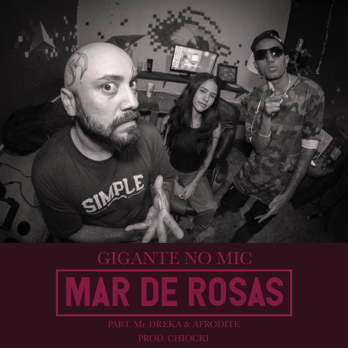 Mar de Rosas (feat. Mr. Dreka & Afrodite) - Single by Gigante no Mic album cover
