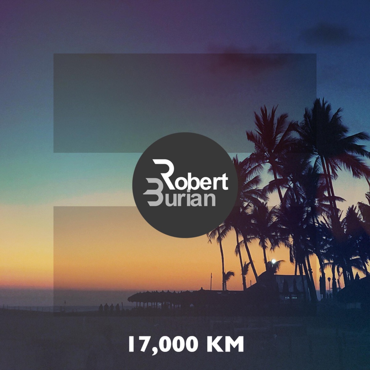 17,000 Km - Single by Robert Burian album cover