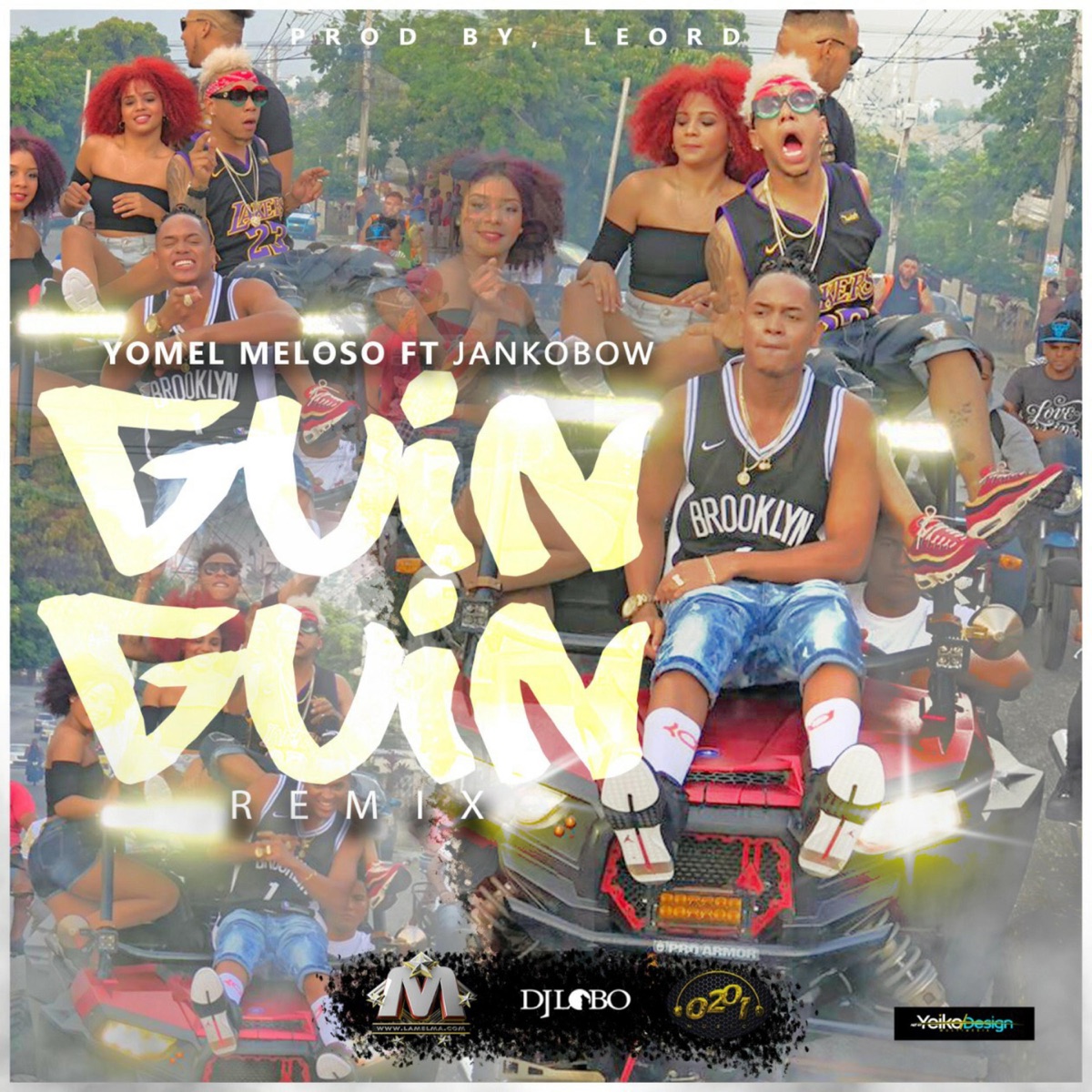 Guin Guin (feat. Jankobow) [Remix Oficial] - Single by Yomel El Meloso album cover