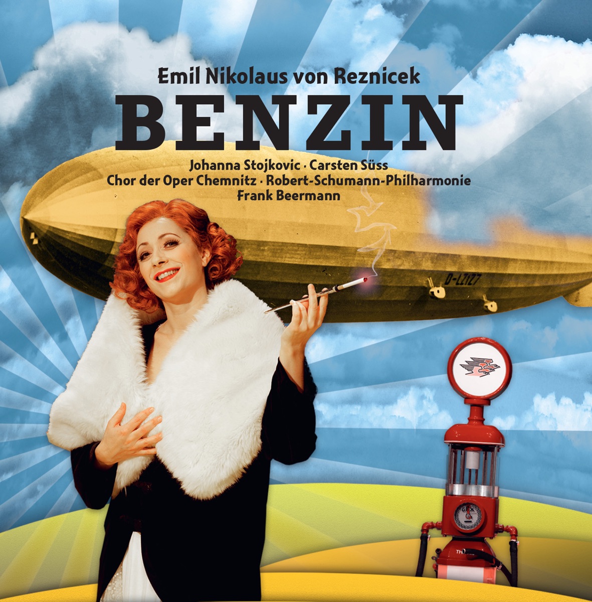 Reznicek: Benzin by Johanna Stojkovic, Carsten Süß, Robert-Schumann-Philharmonie & Frank Beermann album cover