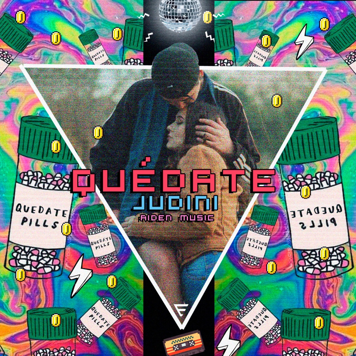 Quédate - Single by Judini album cover