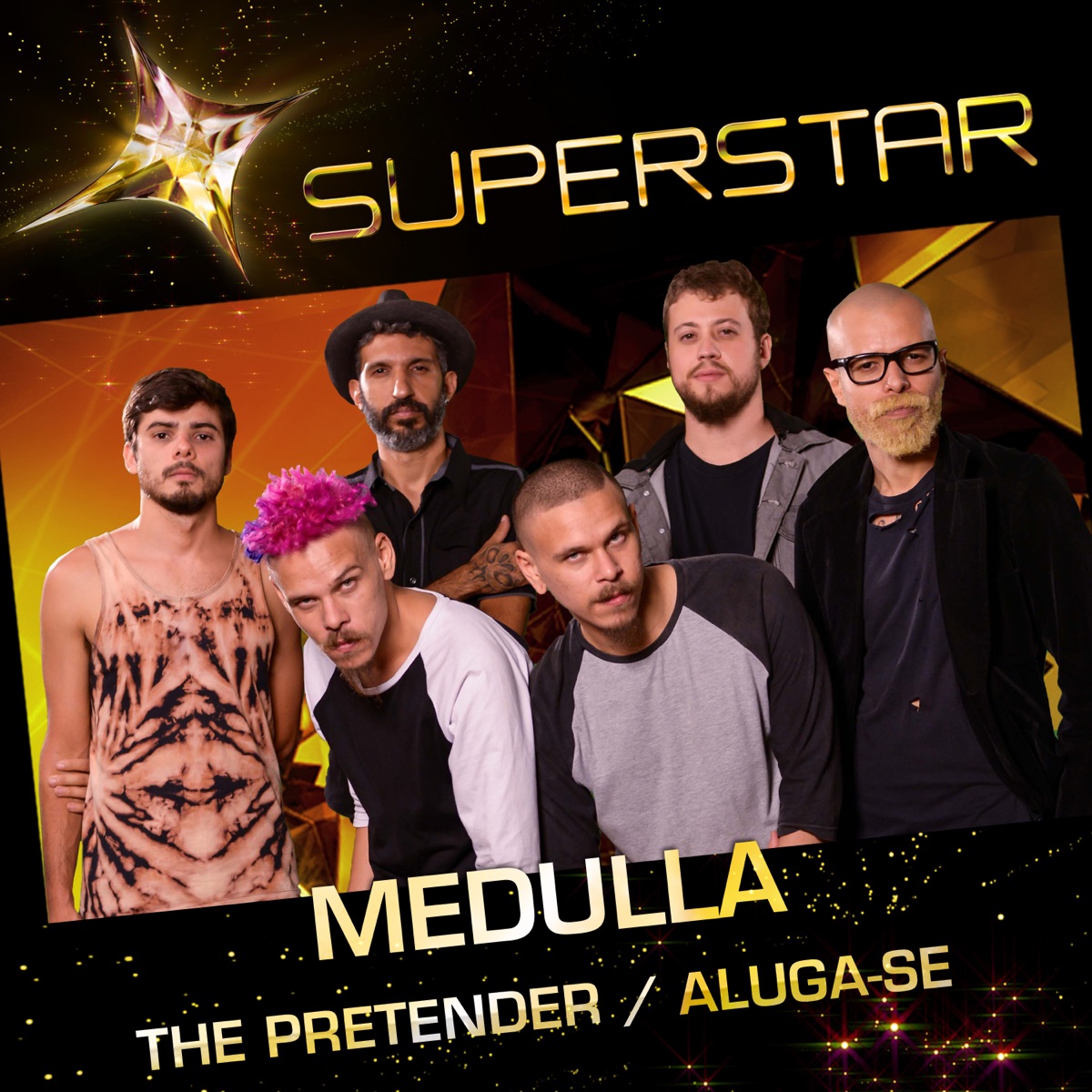 Pot-Pourri: The Pretender / Aluga-Se (Superstar) - Single by Medulla album cover