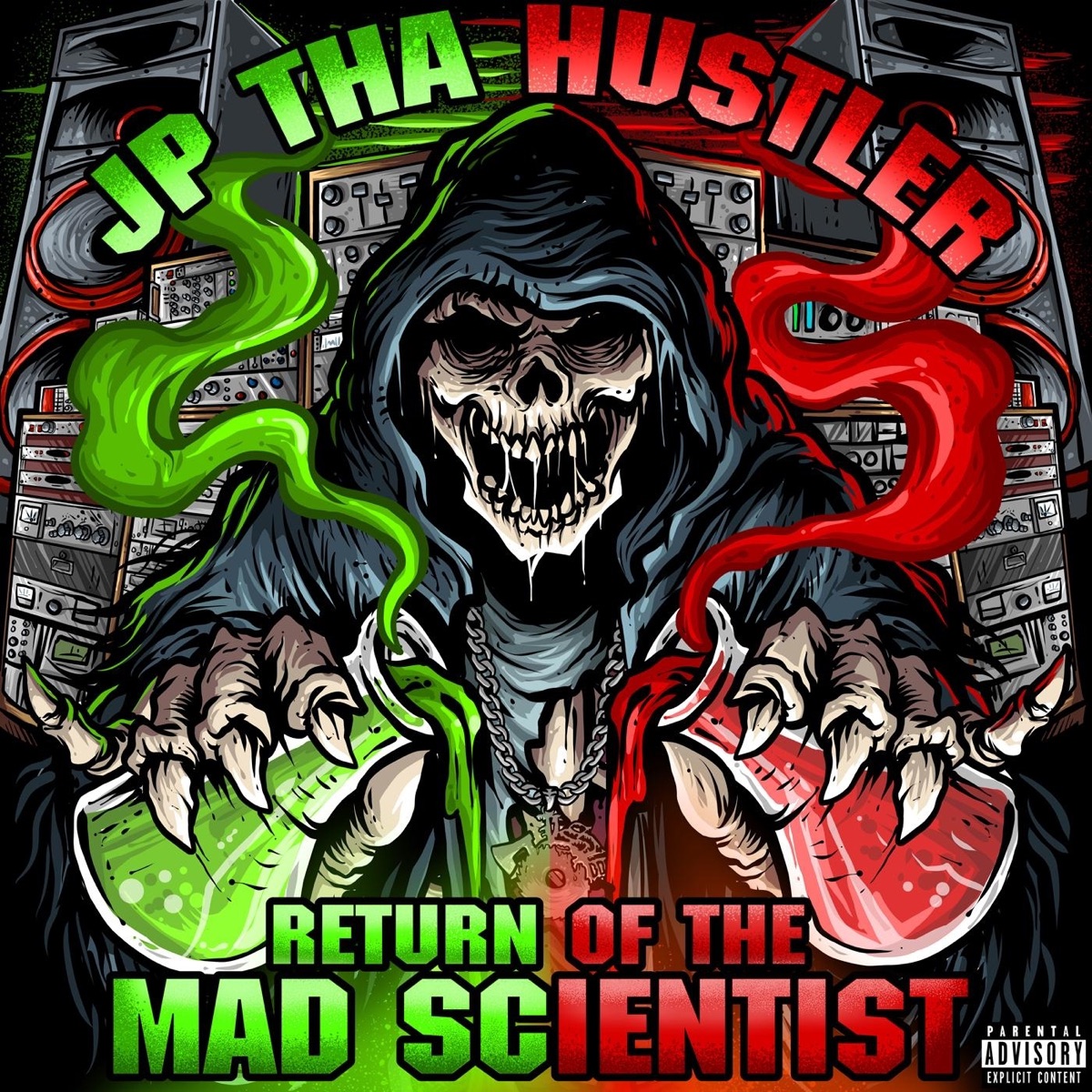 Return of the Mad Scientist by JP tha Hustler album cover