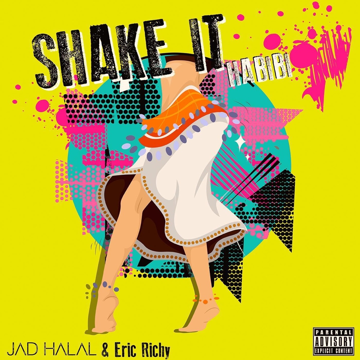 Shake It (Habibi) - Single by Jad Halal & Eric Richy album cover