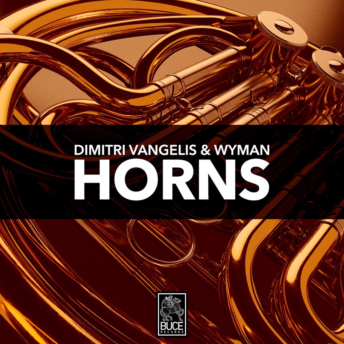 Horns - Single by Dimitri Vangelis & Wyman album cover