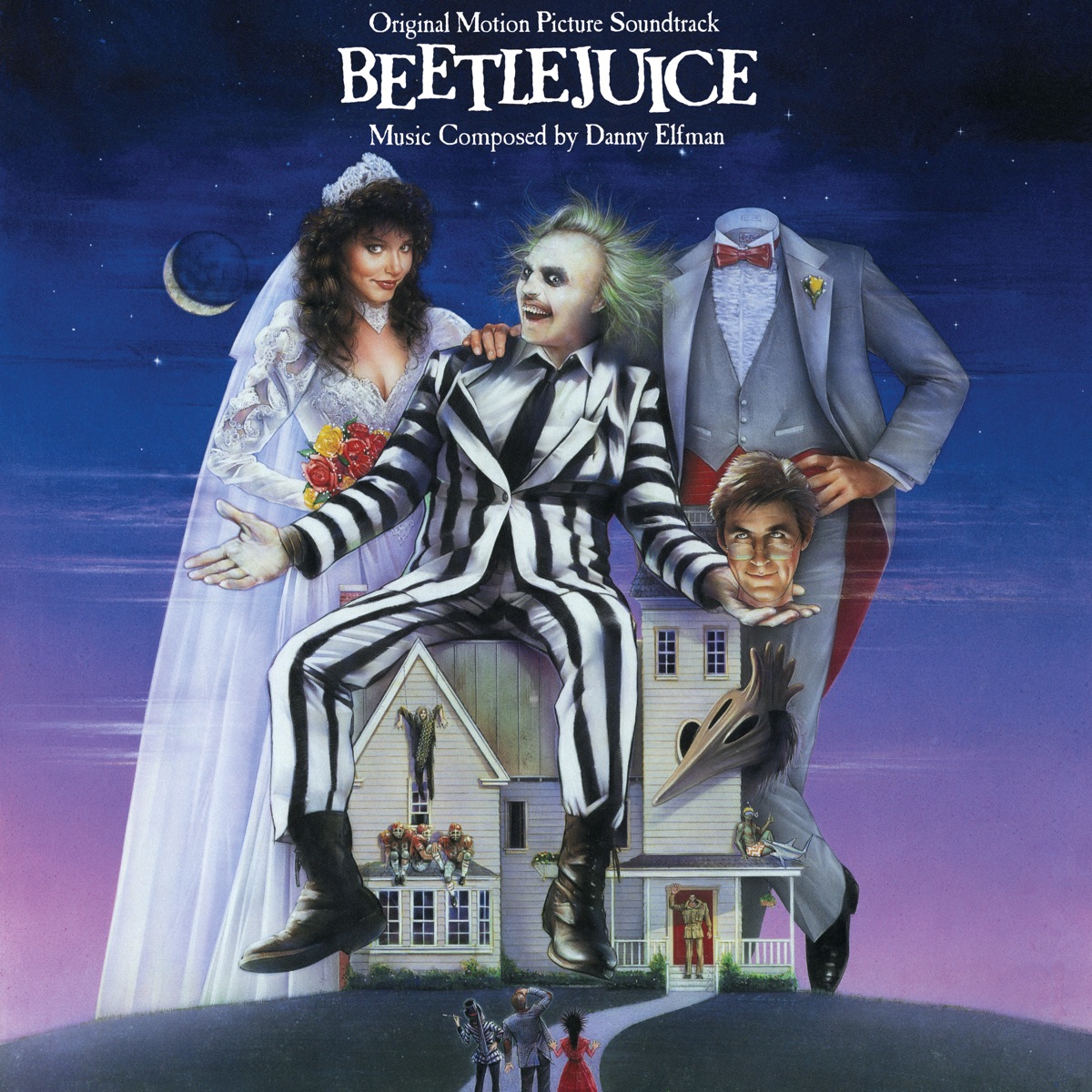 Beetlejuice (Original Motion Picture Soundtrack) by Danny Elfman album cover