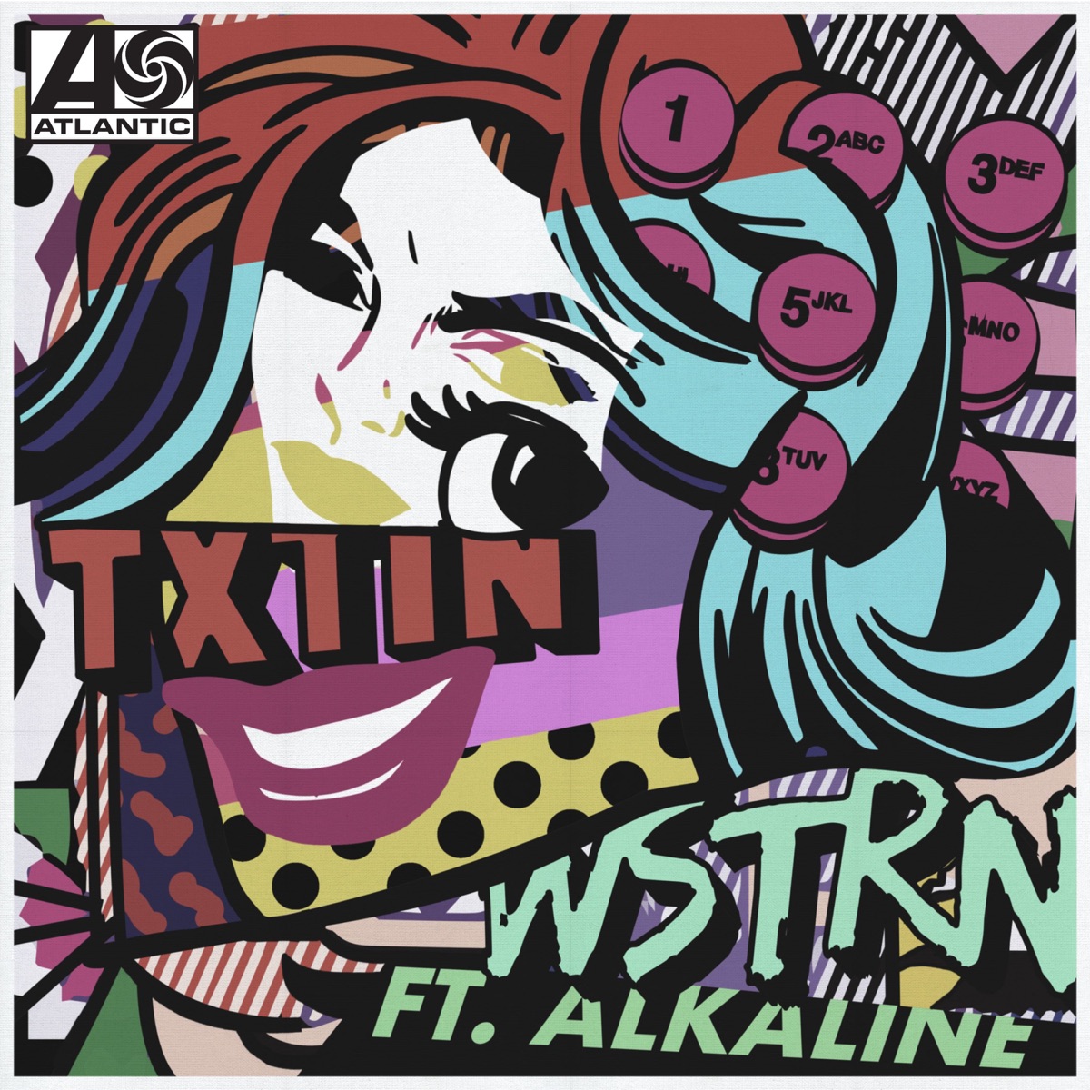 Txtin' (feat. Alkaline) - Single by WSTRN album cover