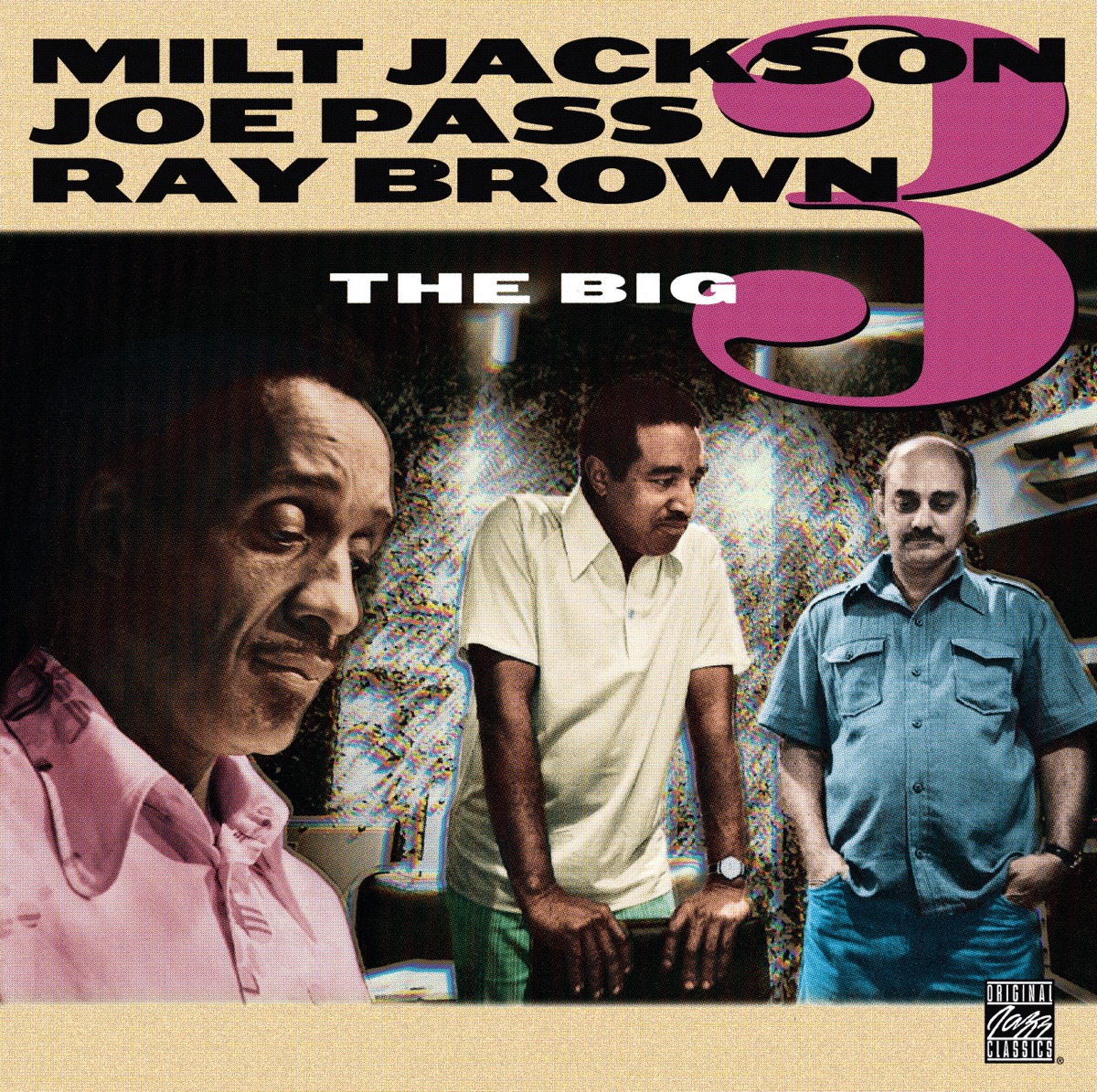 The Big 3 by Joe Pass, Milt Jackson & Ray Brown album cover