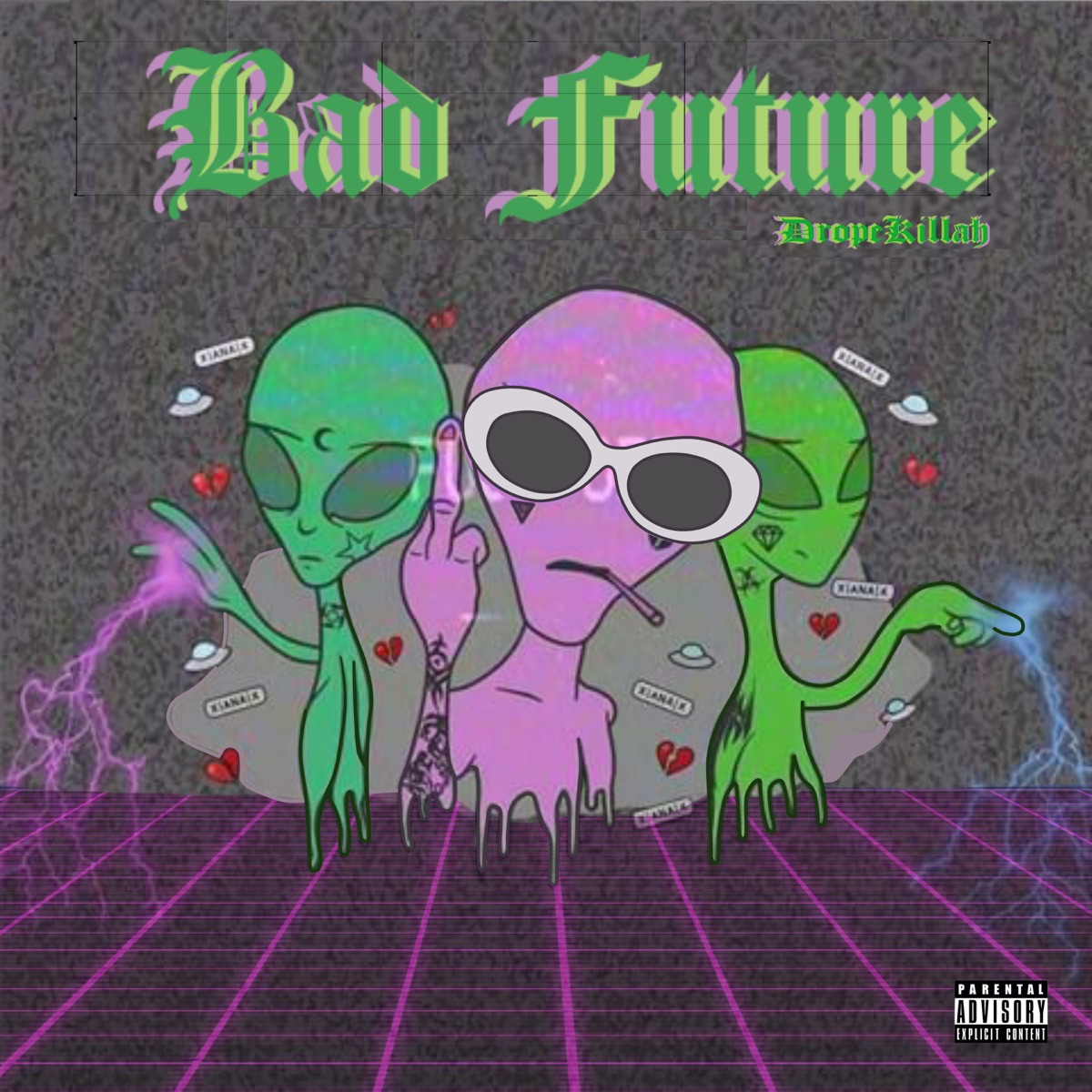 Bad Future by Dropekillah album cover