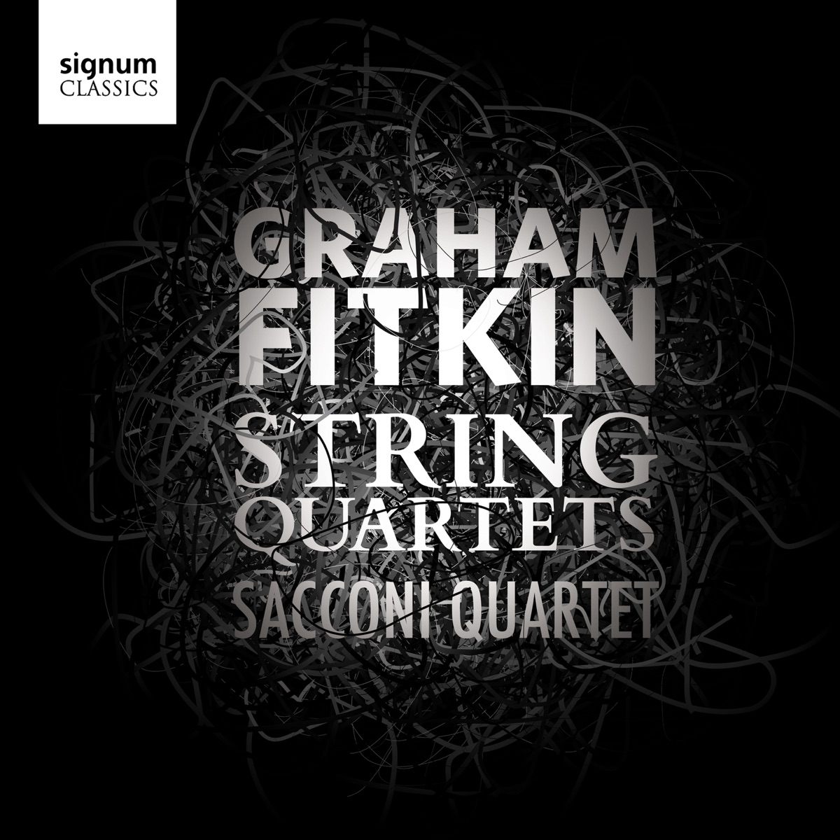 Graham Fitkin: String Quartets by Sacconi Quartet album cover