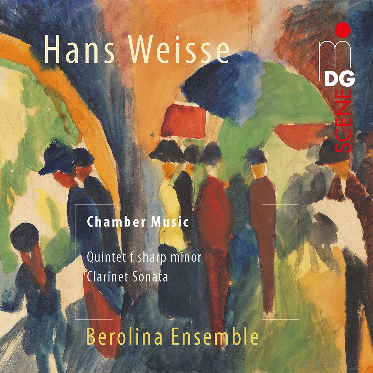 Weisse: Clarinet Chamber Music by Berolina Ensemble album cover