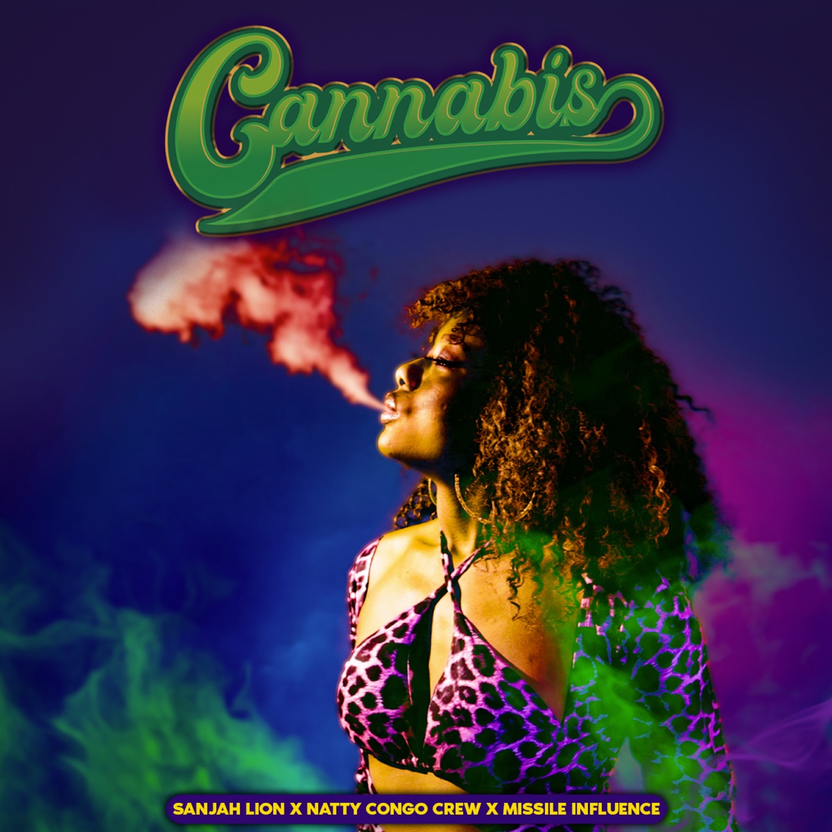 Cannabis - Single by Natty Congo Crew, Sanjah Lion & Missile Influence album cover