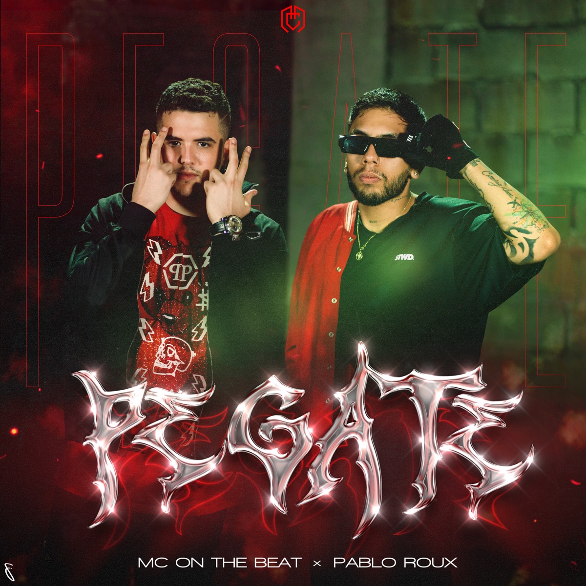 Pégate - Single by Mc On The Beat & Pablo Roux album cover